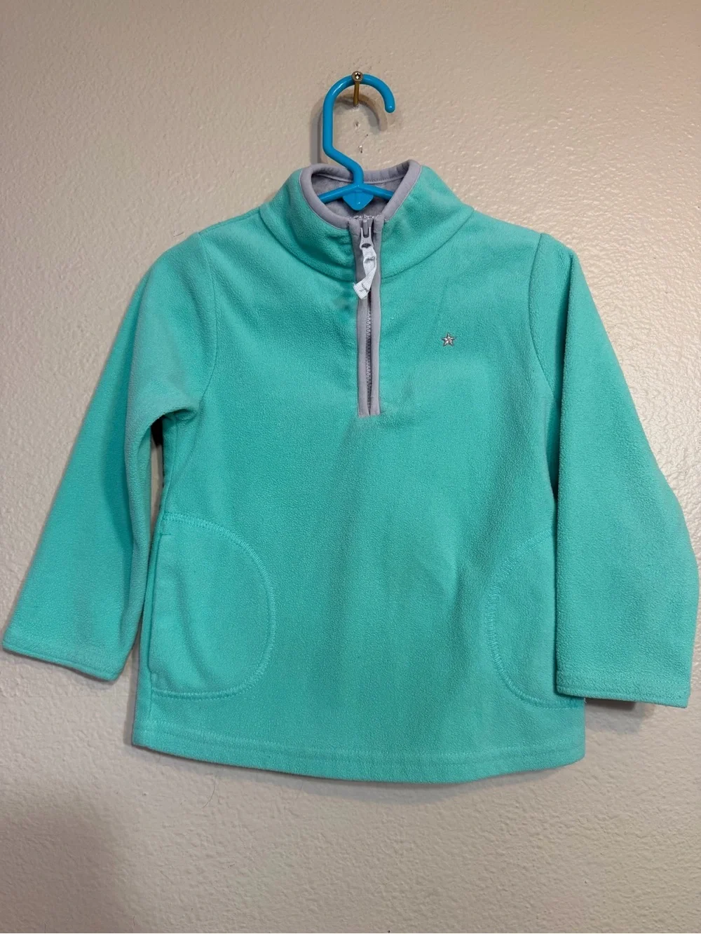 Bundle Kids Half-Zip Fleece Pullover - Pink, Purple, Mint Girls 3T